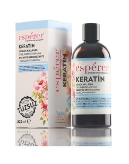 Keratin Günlük Enerji Veren Şampuan  - 525 ml.